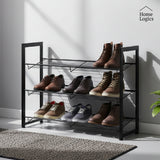Rack Organizador Zapatos 3 Niveles Acero Home Logics 1 un