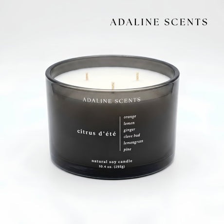 Vela Soja Citrus d’Été 295 g Adaline Scents 1 un