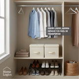 Caja de almacenamiento 30x40x25 cm Home Logics 1 un