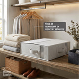 Caja Organizadora para Sábanas 11,5x38x33 cm Home Logics 1 un
