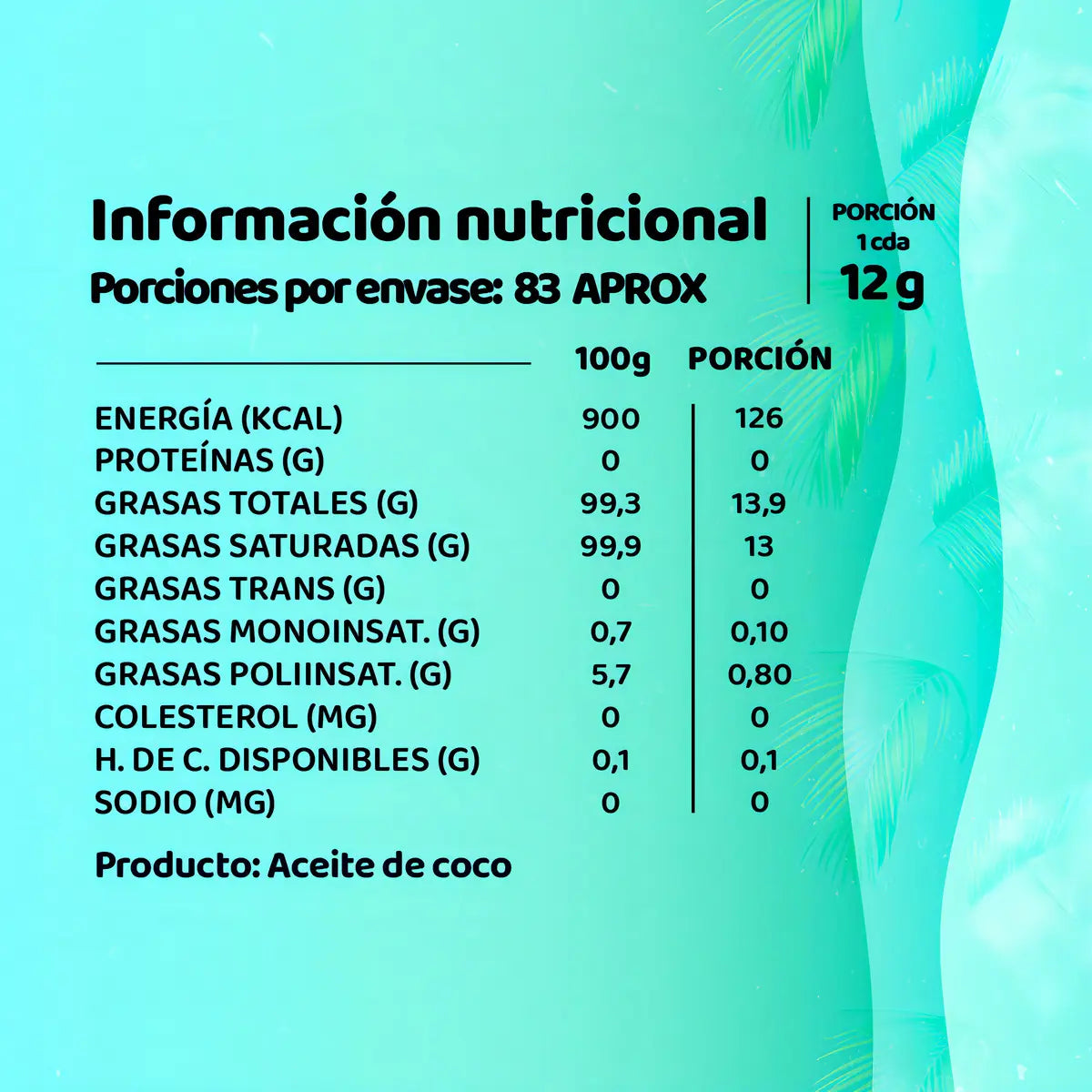 Aceite de Coco Wichy 1 L