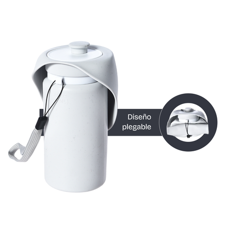 Botella de Agua Plegable para Mascotas 550 ml