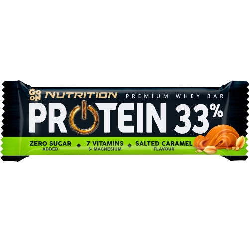 Barrita 33% Proteína Caramelo Salado Go On Nutrition 50 g