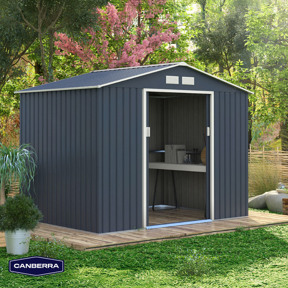 Bodega Jardín Exteriores Gray C 277 x 195 x 203 cm Canberra 1 un