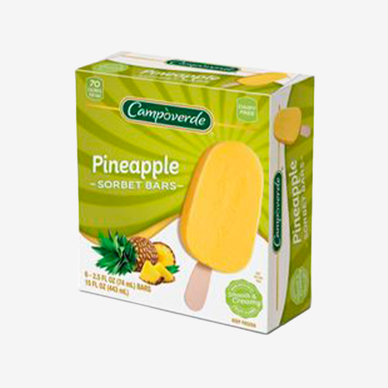 Helado Paleta Piña Campoverde 6 x 71 g