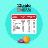 Chocolate Leche Button sin Azúcar :Diablo 22 g