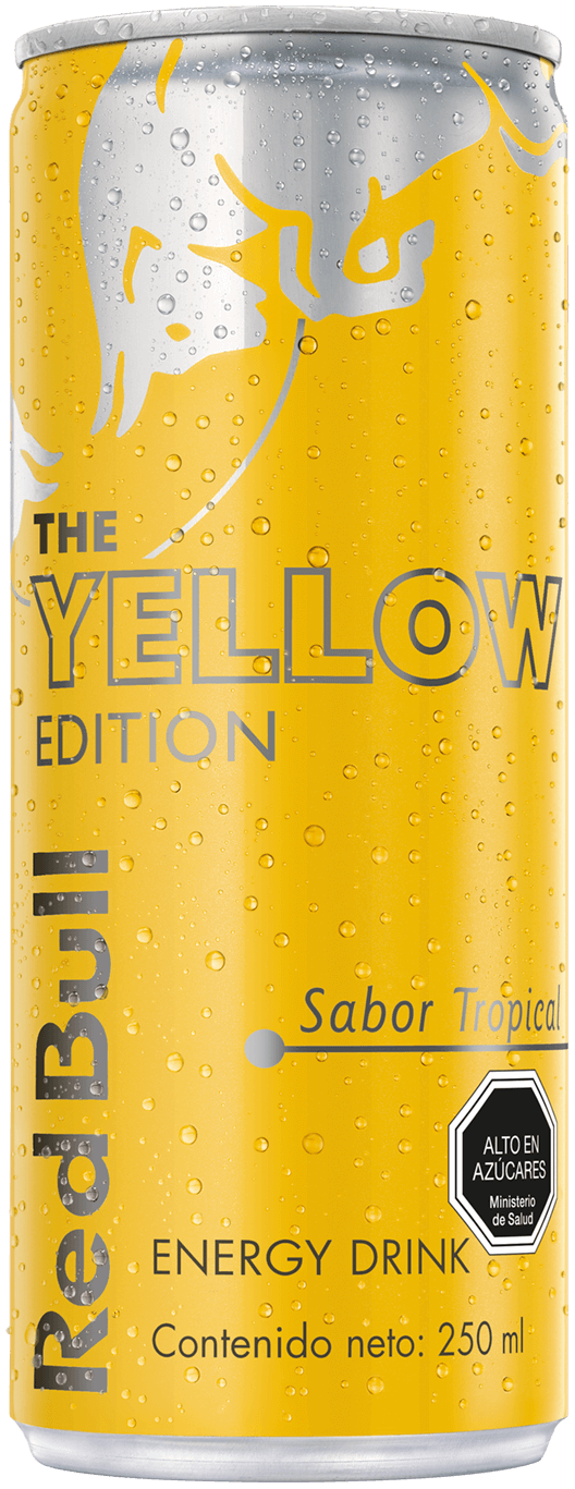 Yellow Edition Lata Red Bull 250 ml