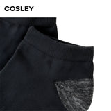 Calcetines Hombre Acolchados Low Cut Black Cosley Pack 6