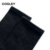 Calcetines Mujer Cushion Mid-Crew Black&White Cosley Pack 6