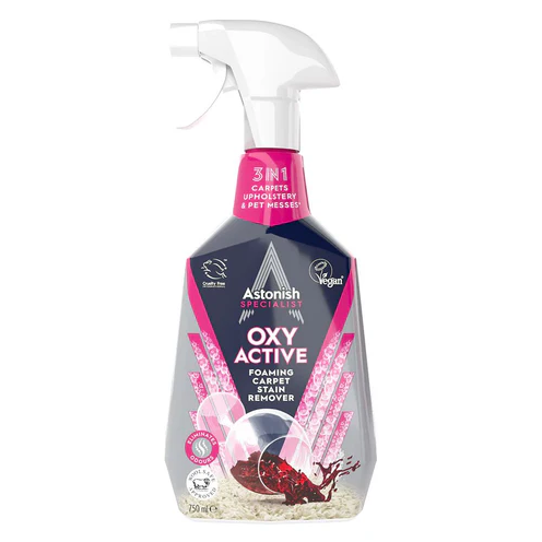 Limpiador Quitamanchas 3 en 1 Oxy Active Astonish 750 ml