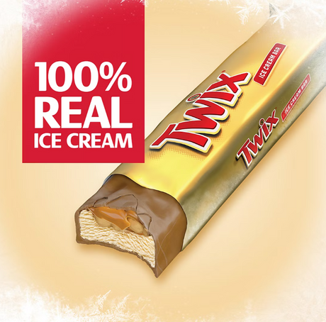 Barra Helado Twix Mars 24 un x 57 ml