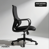 Silla Escritorio Studio Assen 1 un