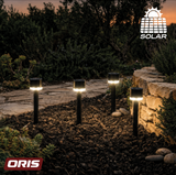 Set 4 Luces Solares Estaca Camino 2 Lúmenes 1 un