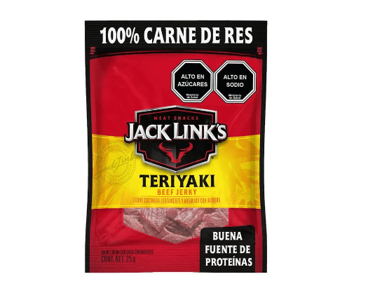 Carne Ahumada Teriyaki Beef Jerky Jack Links 25 g – KiosClub