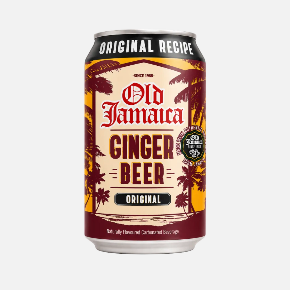 Bebida Ginger Beer Extra Picante Lata Old Jamaica 24 x 330 ml