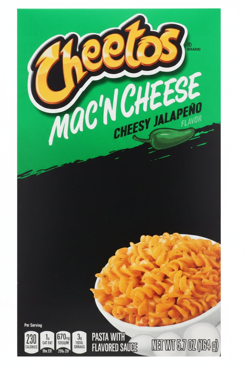 Mac and Cheese Queso y Jalapeño Cheetos 164 g