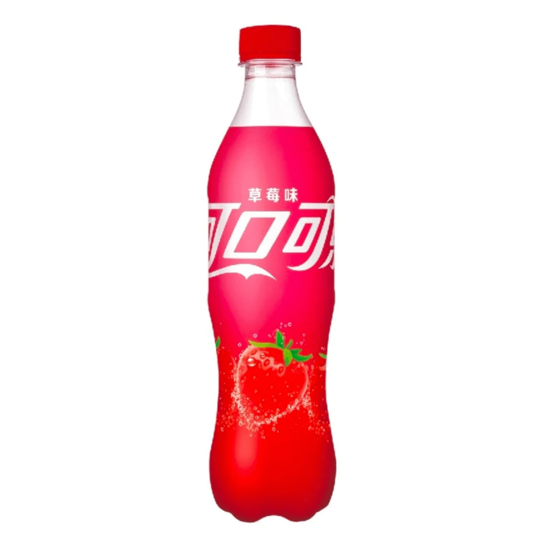 Bebida Frutilla Botella Coca-Cola 12 x 500 ml