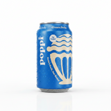 Bebida Prebiotic Cream Soda Lata Poppi 355 ml