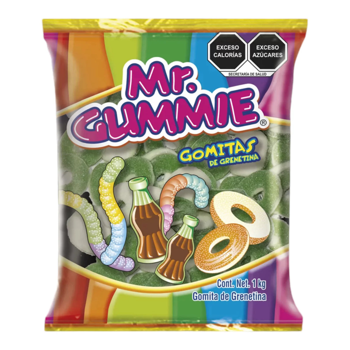 Gomitas Aros Manzana Mr Gummie 1 kg