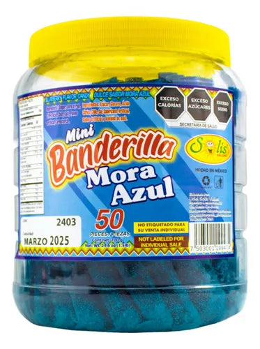 Dulce Banderilla Mora Azul Solis 50 un
