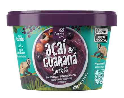Acaí Sorbet Guaraná Petruz 200 g