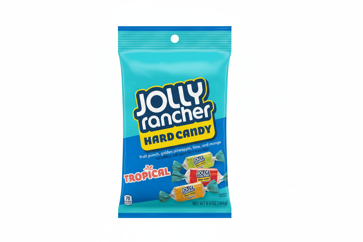 Caramelos Duros Tropical Jolly Rancher 184 g