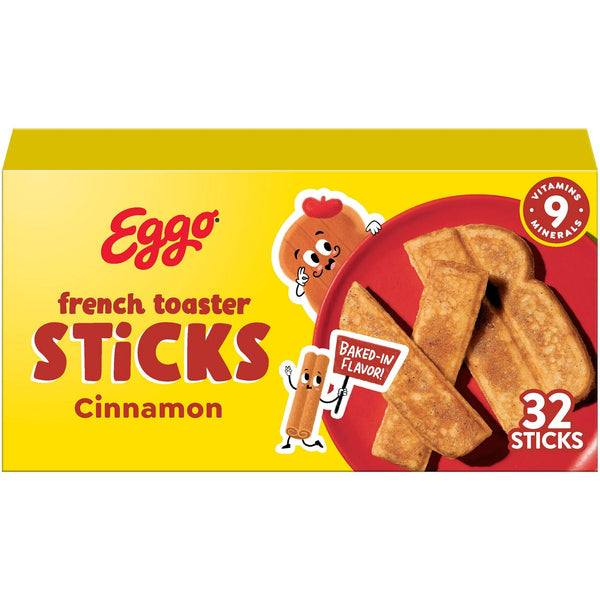 Barras de Tostadas Francesas Eggo con Canela Congeladas Kellogg's 360 g