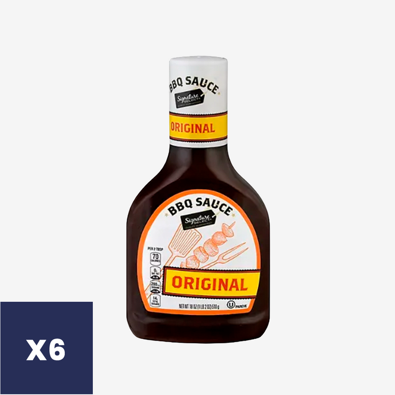 Salsa BBQ Original Signature Select 6 x 510 g