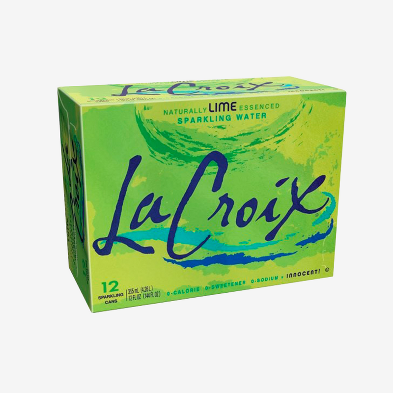 Agua Saborizada con Gas Lima LaCroix 12 un x 355 ml
