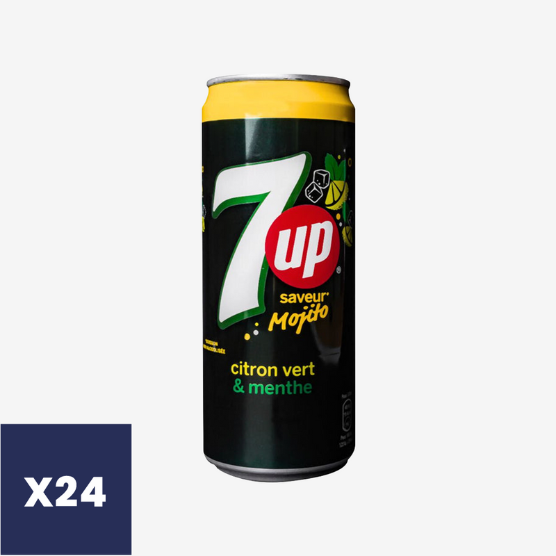 Bebida Mojito Lata 7 Up 24 x 330 ml