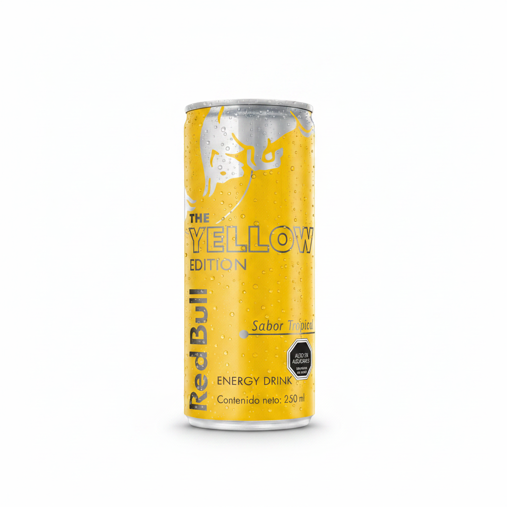 Yellow Edition Lata Red Bull 250 ml