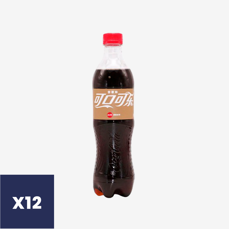 Bebida Vainilla Botella Coca-Cola 12 x 500 ml