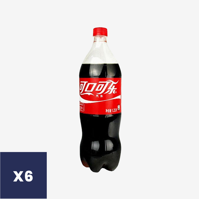 Bebida Original Botella Coca-Cola 12 x 1,25 L
