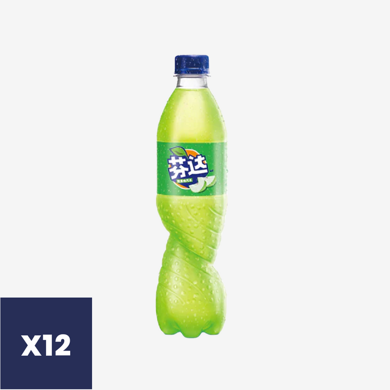 Bebida Manzana Botella Fanta 12 x 500 ml