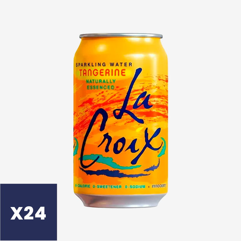 Agua Saborizada con Gas Mandarina LaCroix 24 un x 355 ml