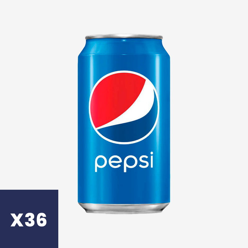 Bebida Original Lata Pepsi 36 un x 355 ml