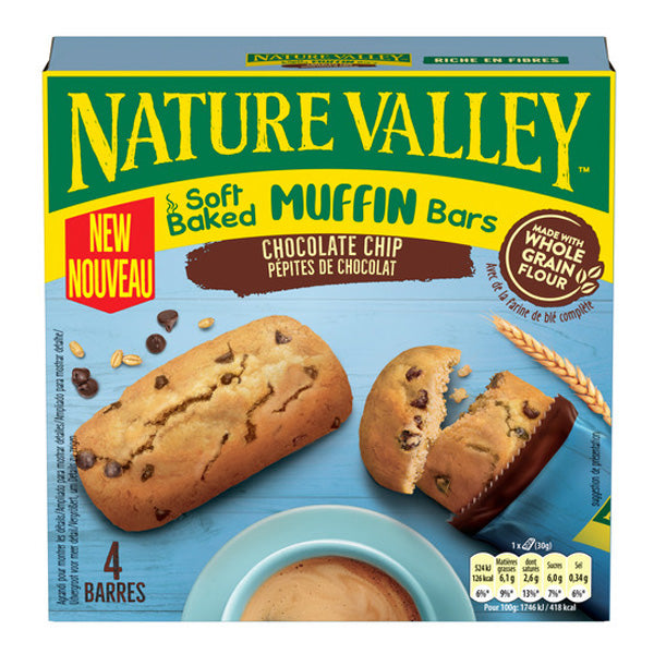 Muffin Chocolate Chip Nature Valley 120 g