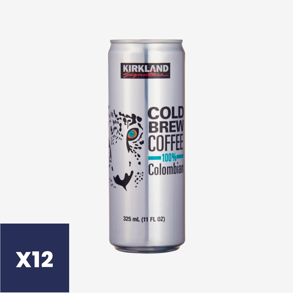 Café Cold Brew Kirkland 12 un x 325 ml