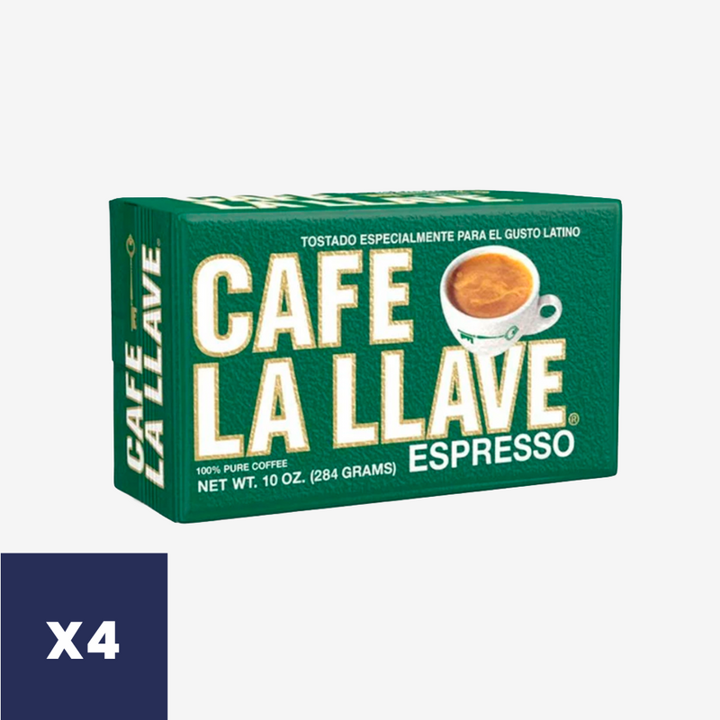 Café Espresso Molido La Llave 4 un x 284 g