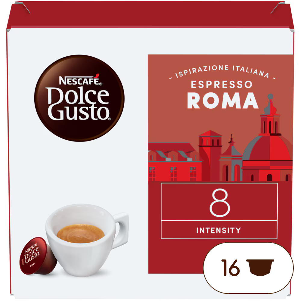Cápsulas Dolce Gusto Espresso Roma Nescafé 16 un