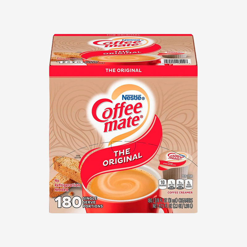 Crema para Café Individual Original Coffee-Mate Nestle 180 x 11 ml
