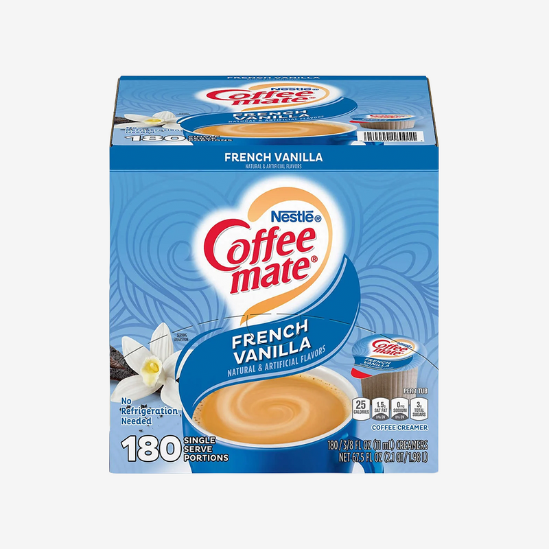 Crema para Café Individual Vainilla Francesa Coffee-Mate Nestle 180 x 11 ml