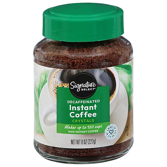 Café Instantáneo Granulado Descafeinado Signature Select 227 g