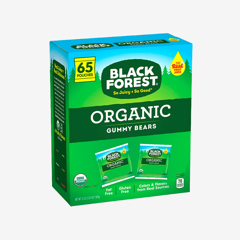 Gomitas Ositos Ingredientes Naturales Caja Black Forest 65 un x 22 g
