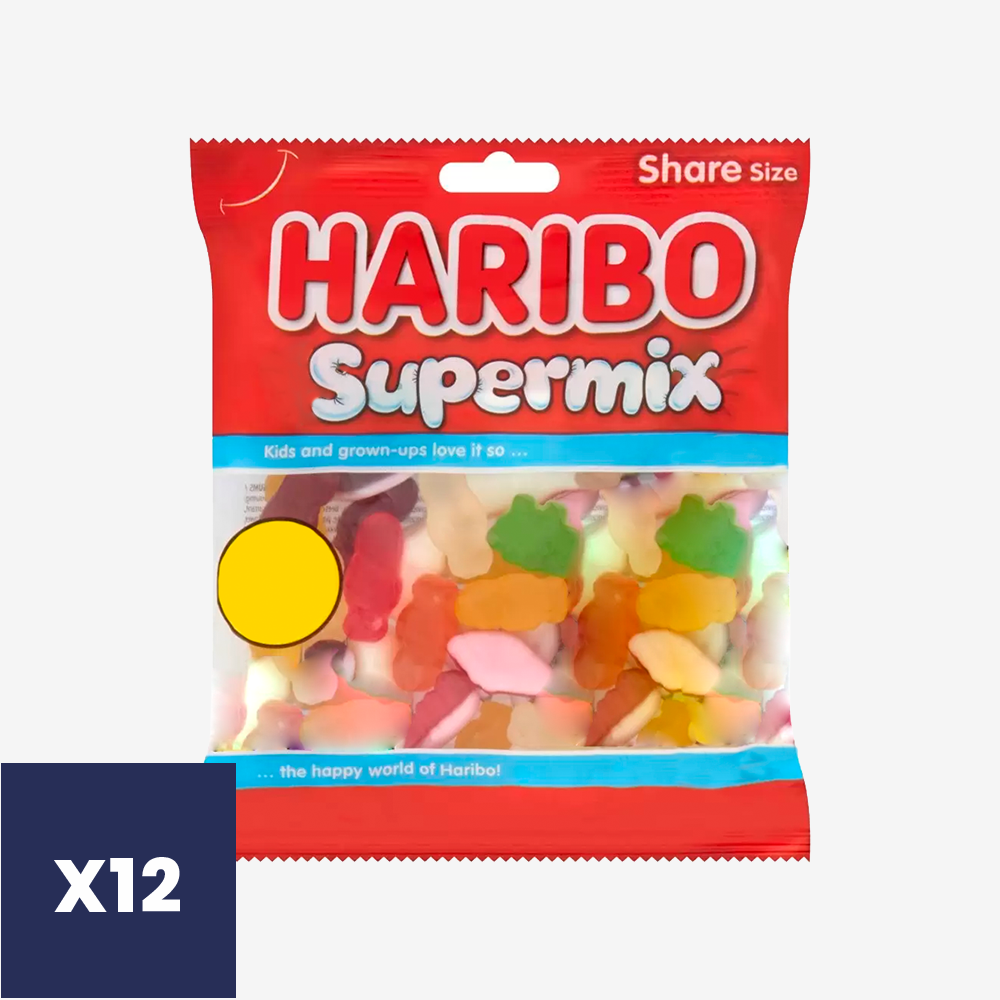 Gomitas Supermix Haribo 12 x 140 g