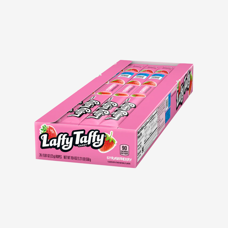 Masticable Rope Frutilla Laffy Taffy 24 x 22.9 g