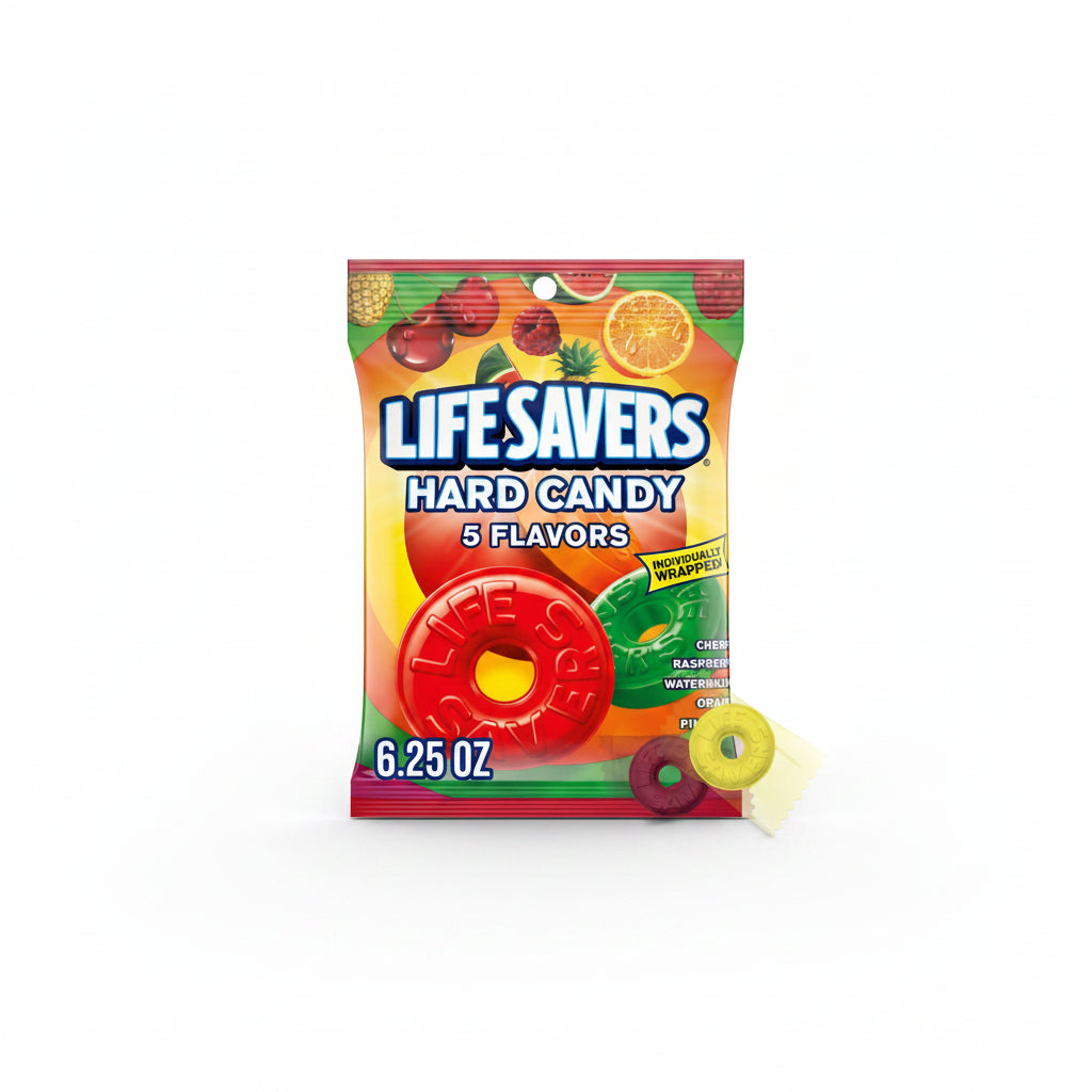 Caramelos Duros Frutas Lifesavers 177 g