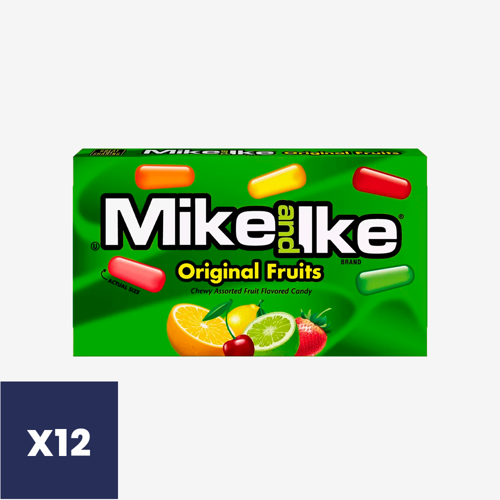 Masticables Original Fruits Mike and Ike 12 x 120 g