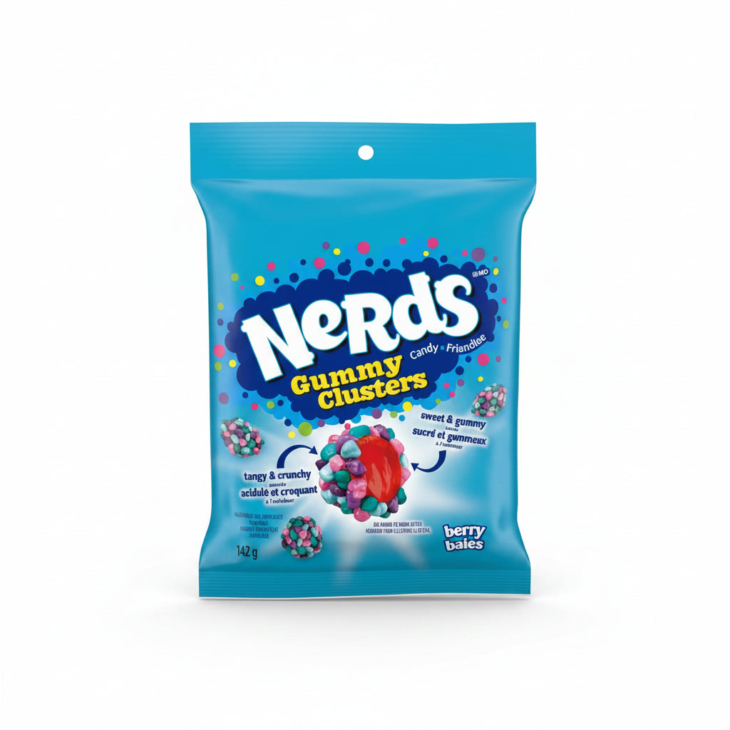 Gomitas Gummy Clusters Very Berry Nerds 142 g