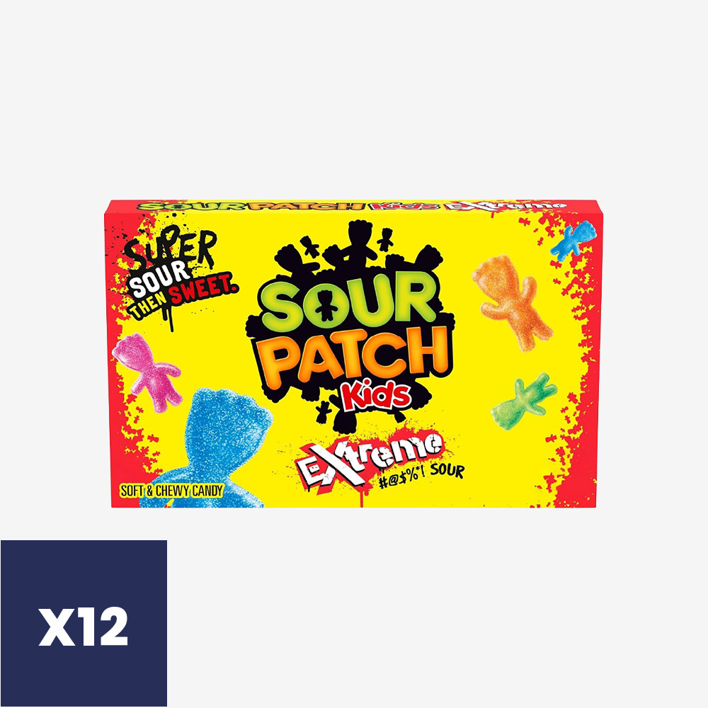 Gomitas Extreme Theater Sour Patch Kids 12 x 99 g